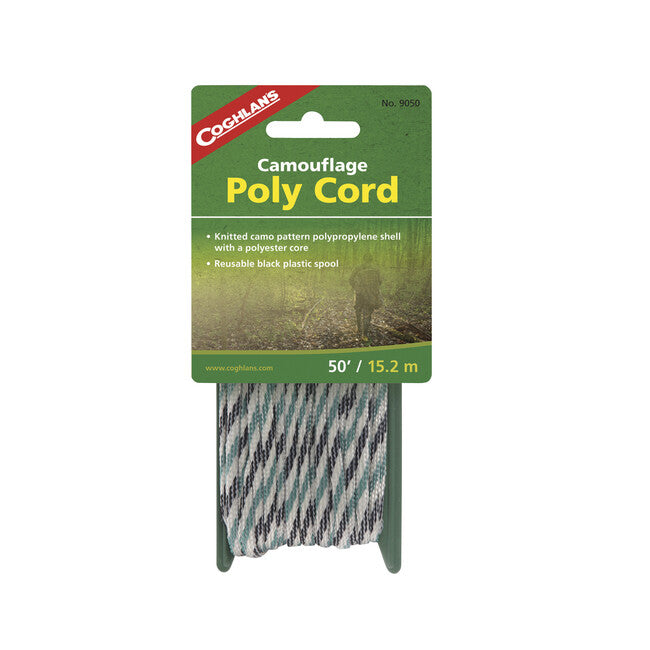 Coghlans PP Rope 5mm, 15m Camouflage