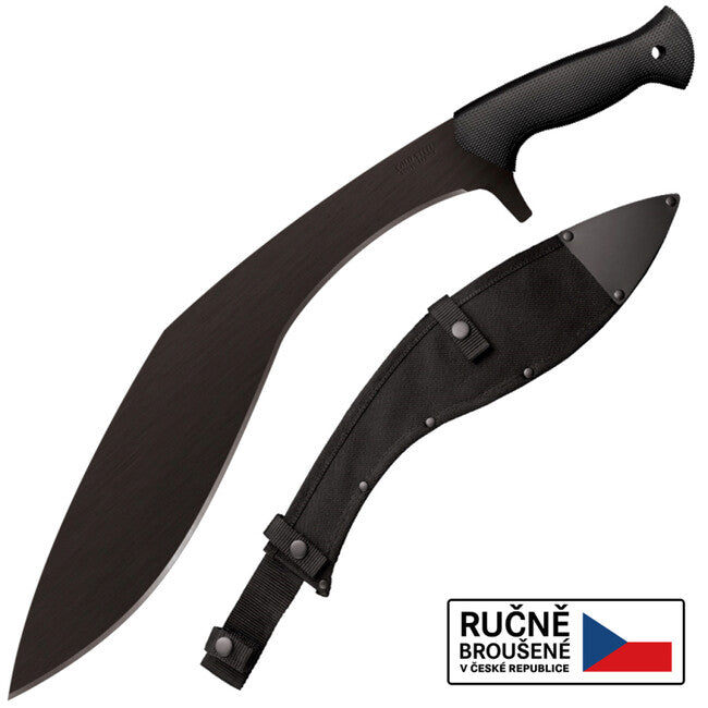 Cold Steel Royal Kukri Machete with Sheath - Sharpened in Czech Republic