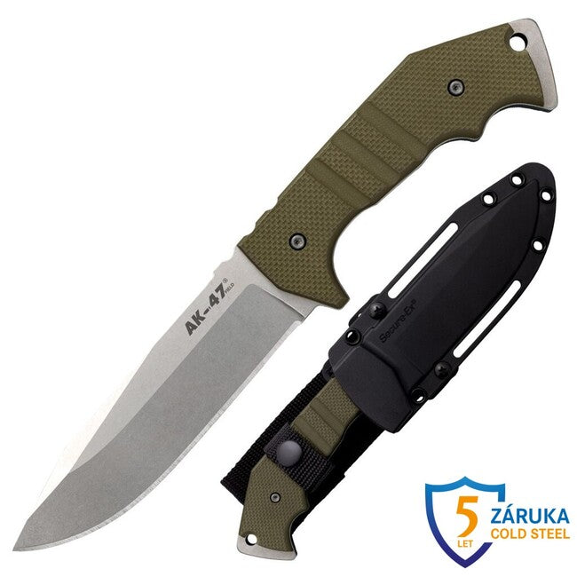 Cold Steel AK-47 Field Knife, Stonewashed
