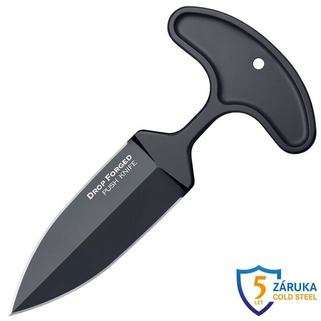 Cold Steel Drop Forged Push Knife Fixed Blade