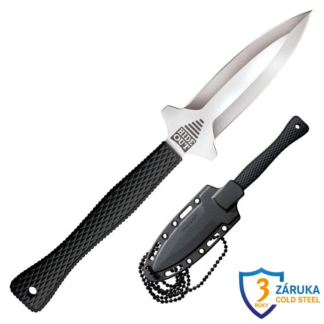 Cold Steel Hide Out Fixed Blade Knife (AUS8A)