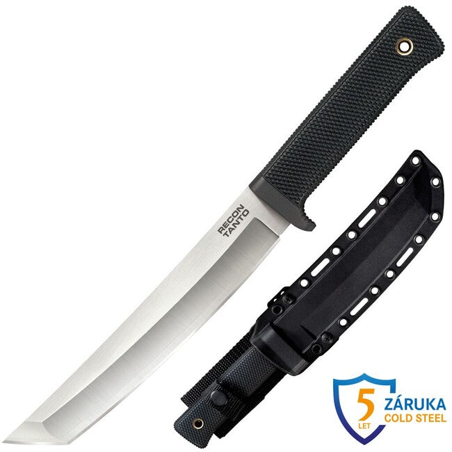 Cold Steel Recon Tanto Fixed Blade Knife, San Mai® (VG-10)