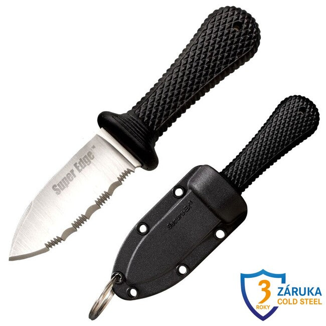 Cold Steel Super Edge Fixed Blade Knife (AUS8A)