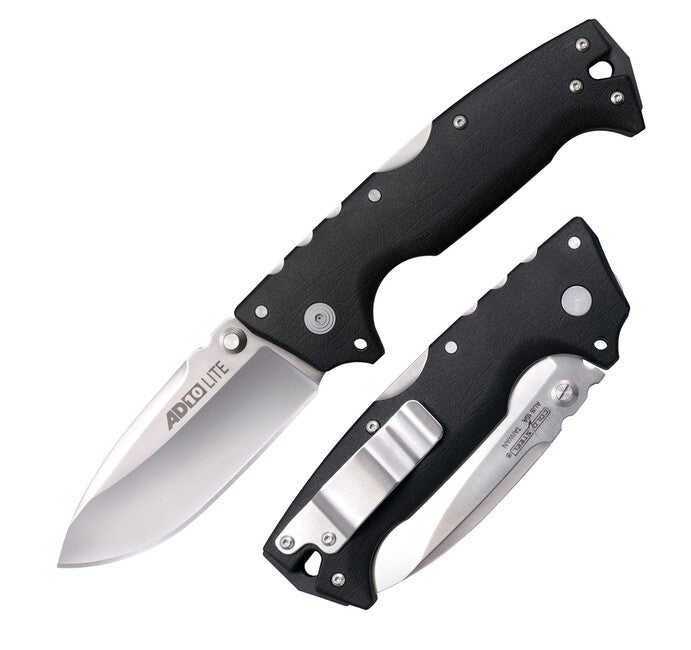 Cold Steel AD-10 LITE Folding Knife, Drop Point Blade, AUS10A