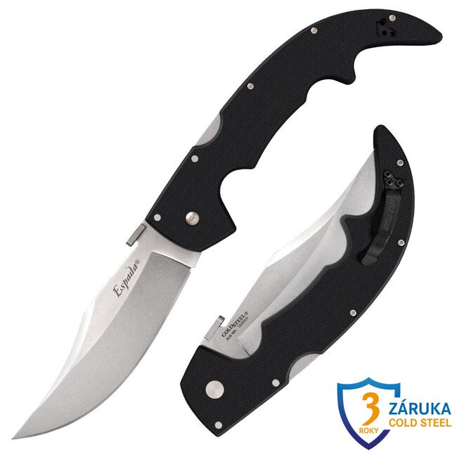 Cold Steel Espada Large Folding Knife G-10 (AUS10A)