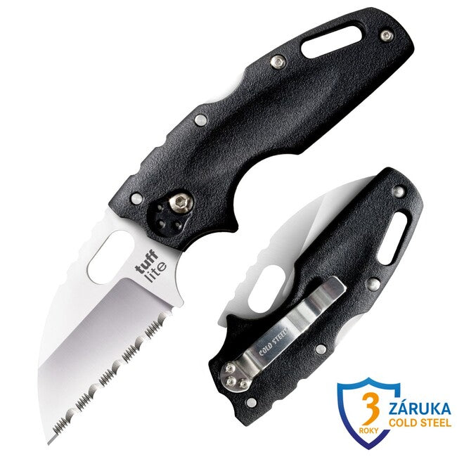 Cold Steel Tuff Lite Serrated Folding Knife (AUS8A)