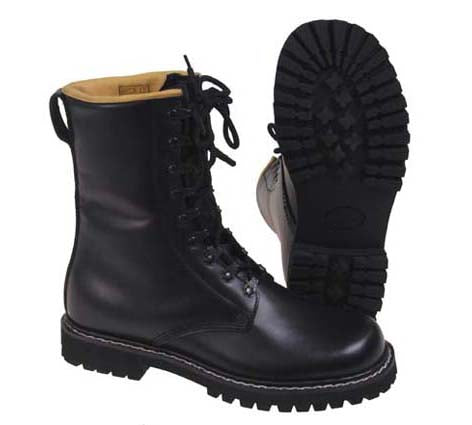 Fox Outdoor Combat Leather Boots, Black