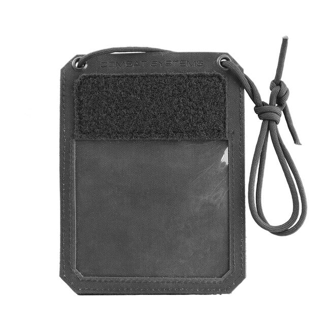 Combat Systems Badge Holder Document Case, Black