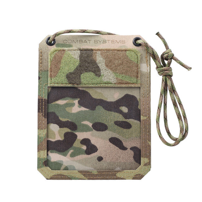 Combat Systems Badge Holder Document Case, Multicam Black