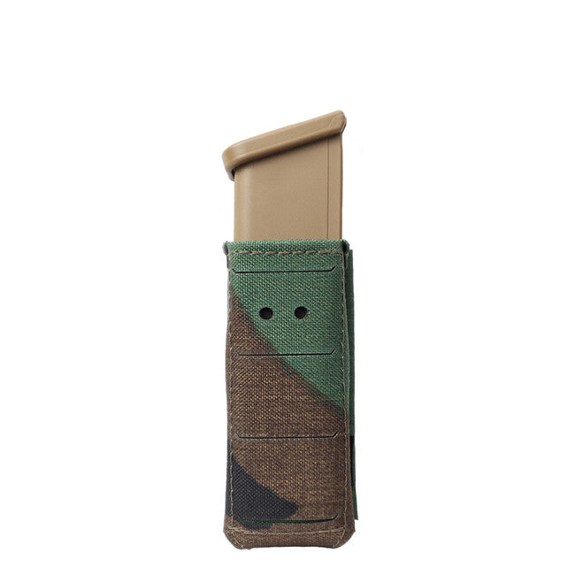 Combat Systems LaserCore SPEEDMAG 9MM Magazine Pouch, M81 Woodland