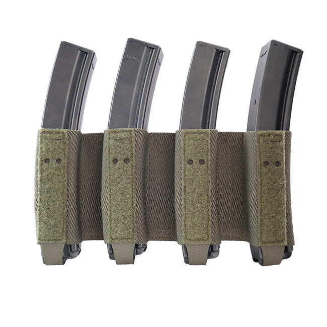 Combat Systems Quad SMG Magazine Insert, Ranger Green