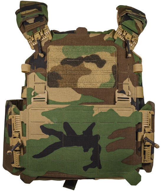 Combat Systems Sentinel 2.0 Plate Carrier, M81 Woodland