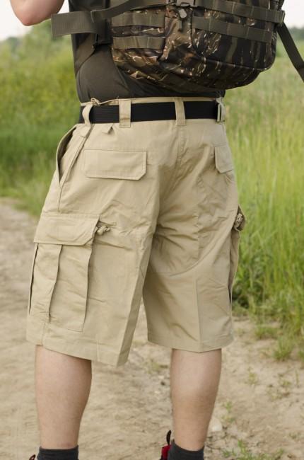 Helikon-Tex CPU Rip-Stop Shorts, Khaki