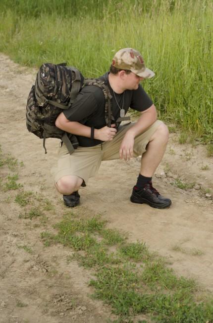 Helikon-Tex CPU Rip-Stop Shorts, Khaki
