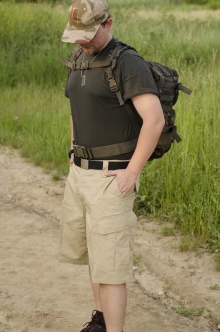 Helikon-Tex CPU Rip-Stop Shorts, Khaki