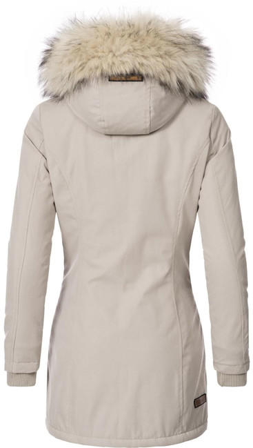 Navahoo Cristal Women's Winter Jacket with Hood and Fur