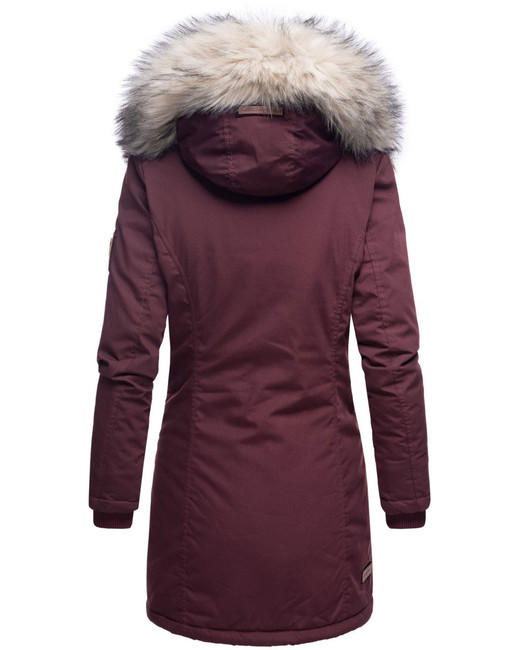 Navahoo Cristal Women's Winter Jacket with Hood and Fur