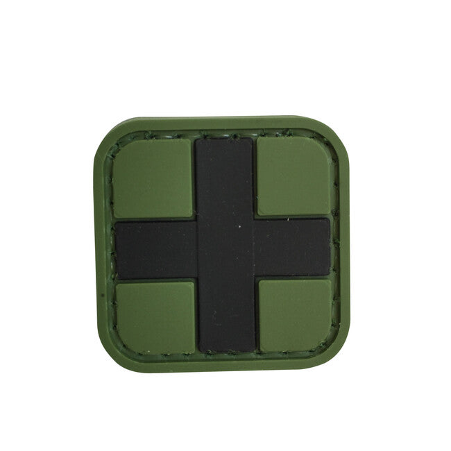 WARAGOD Cross Medic PVC Patch, Olive Drab