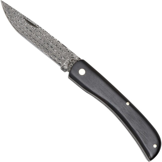 Haller Damask Survival Knife with Damask Steel Damask-Tame Ebony Handle 42984