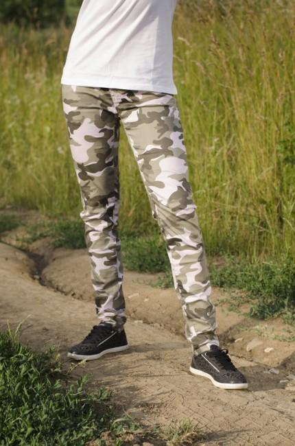 O&T Ping Trousers, Light Green Camouflage