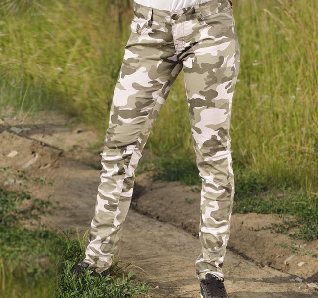 O&T Ping Trousers, Light Green Camouflage