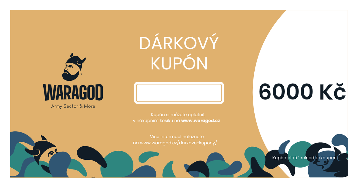 Gift Voucher - 6000 CZK
