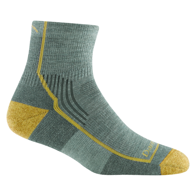Darn Tough Hiker 1/4 Lightweight Cushioned Socks, Sage
