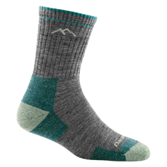 Darn Tough Hiker Micro Crew Midweight pohodniške nogavice z blazinjenjem, Slate