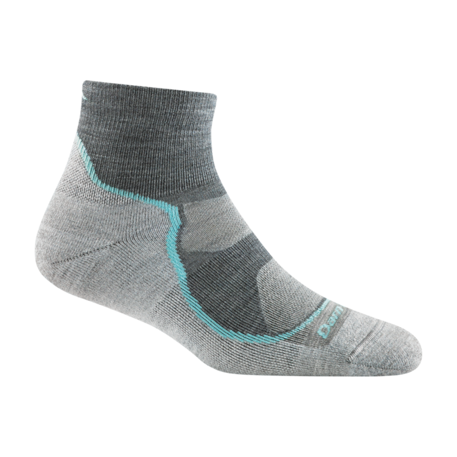 Darn Tough Light Hiker 1/4 Socks, Slate