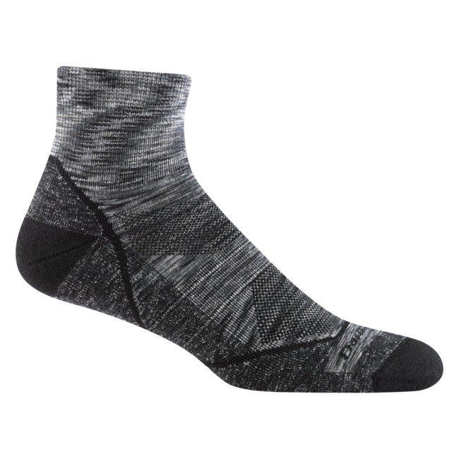 Darn Tough Light Hiker 1/4 Socks, Space Gray