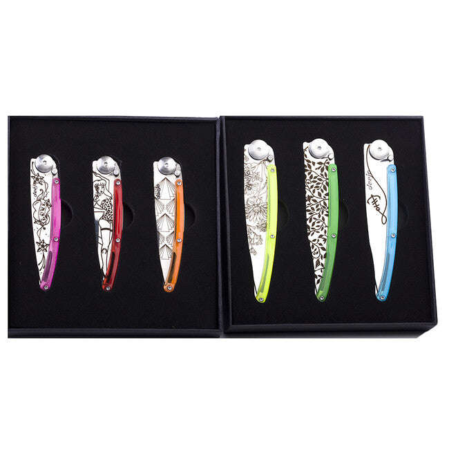 Deejo 3+3 Tattoo Knife Set