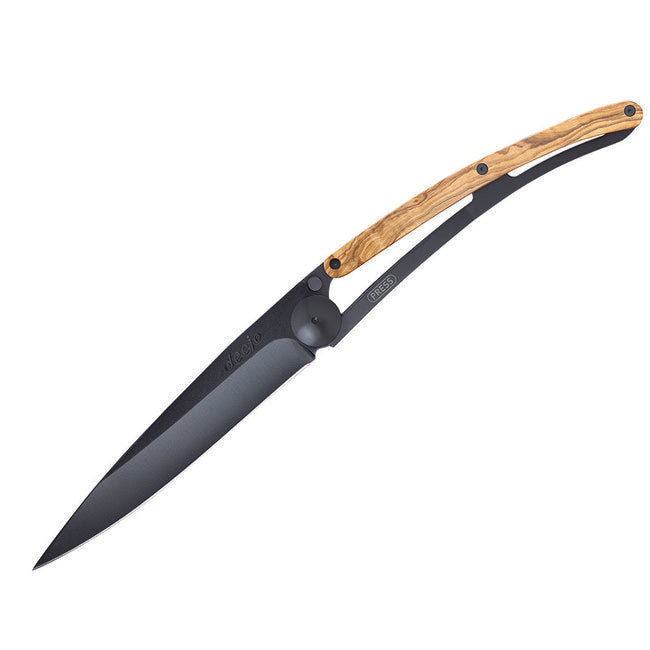 Deejo Giant Folding Knife, Black