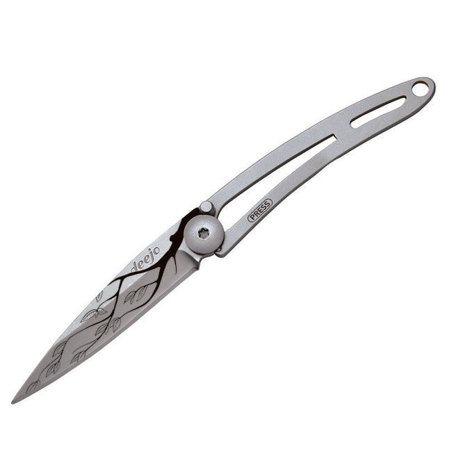 Deejo Tree Tattoo Folding Knife