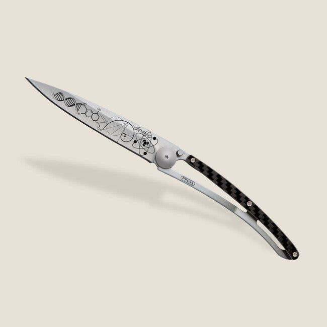 Deejo Tattoo Fiber Science Folding Knife