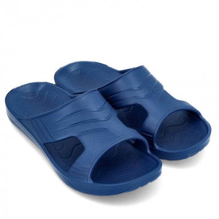 Demar Women's Slides JAVA, Navy Blue