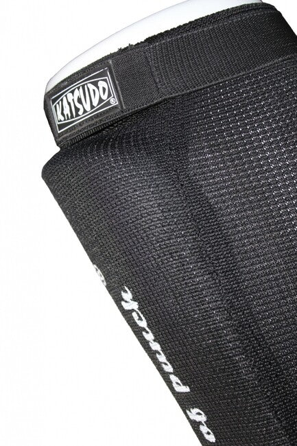 Katsudo Strike Shin and Instep Guards, Black