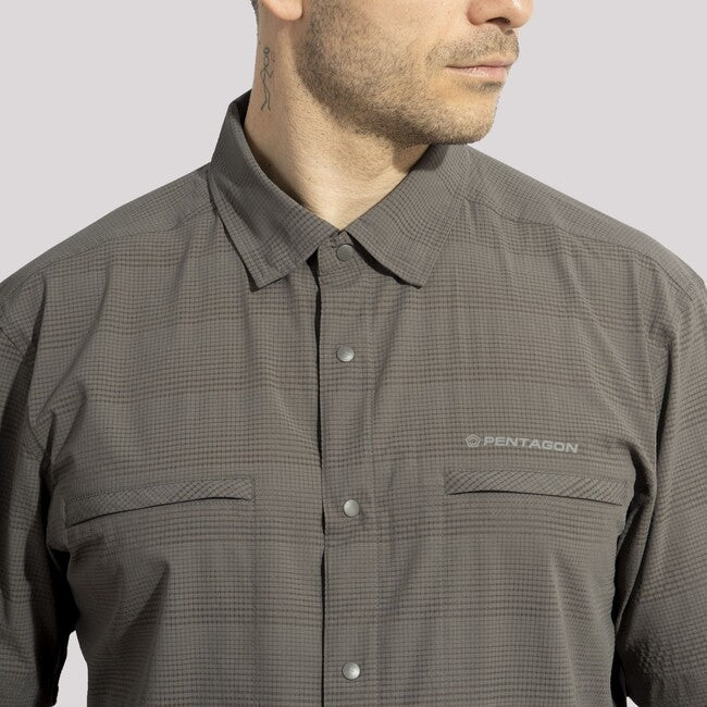 Pentagon Ripple Sunproof Shirt, Khaki