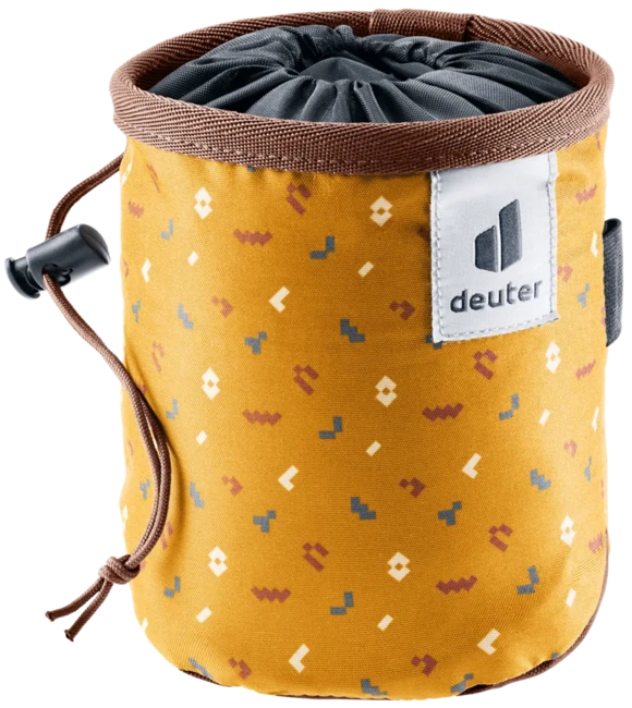 Deuter Multifunkčné vrecko Gravity Chalk Bag I, cinnamon blocks-umbra