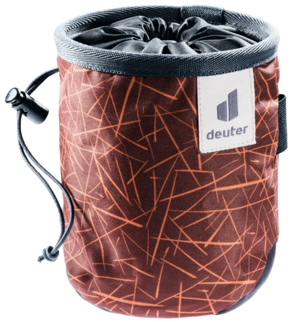 Deuter Multifunkčné vrecko Gravity Chalk Bag I, redwood scratches-graphite