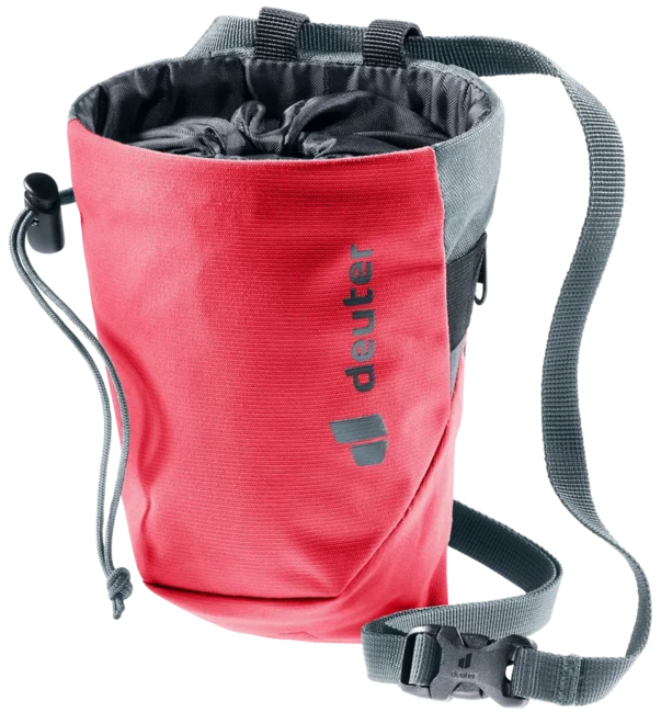 Deuter Multifunkčné vrecko Gravity Chalk Bag II M, hibiscus-graphite
