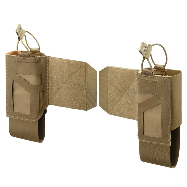 Direct Action Light Radio Pouch for Vests, Coyote Brown