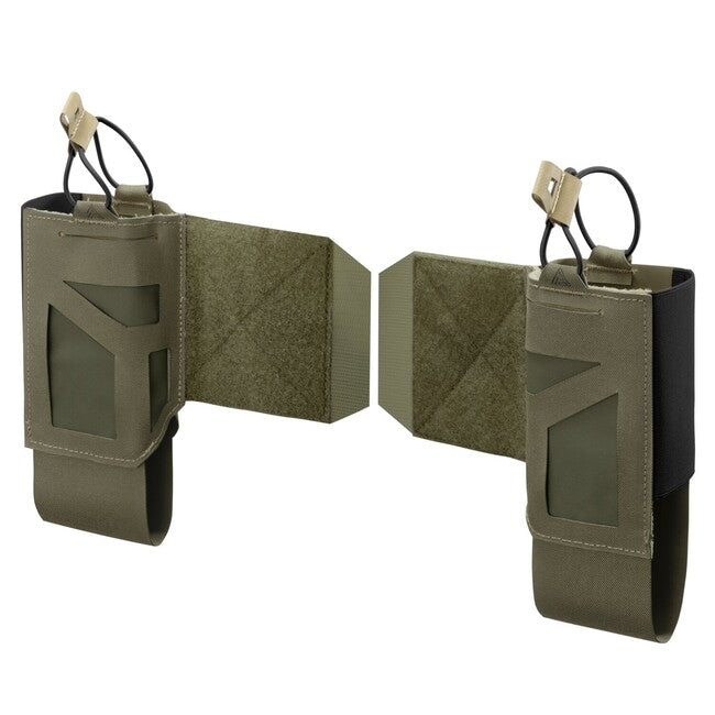 Direct Action Light Walkie Talkie Pouch for Vests, Ranger Green