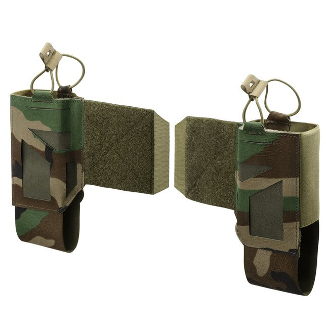 Direct Action® Light Radio Pouch for Vests, Woodland