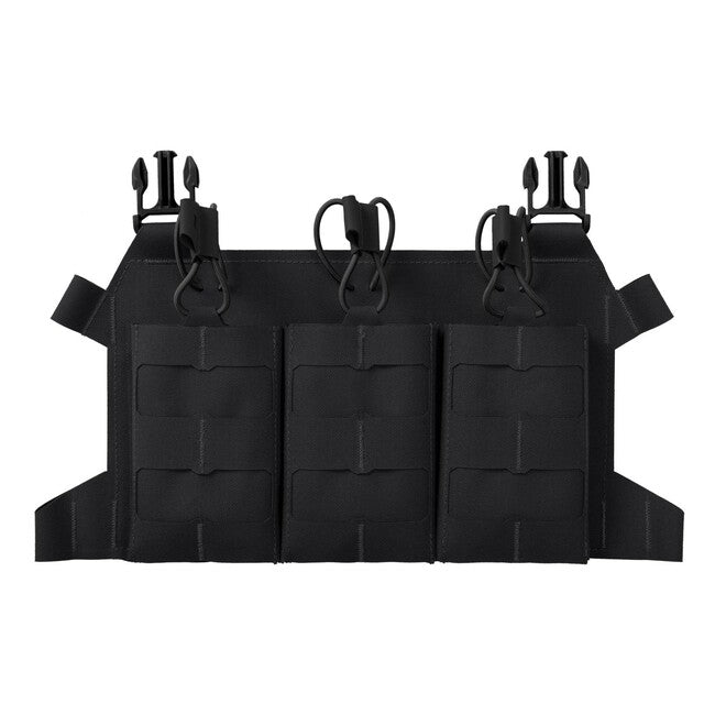 Direct Action Lightweight Panel Triple 223 Magazine Pouch, Black