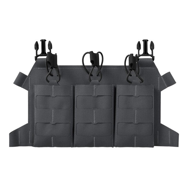 Direct Action Lightweight Triple 223 Magazine Panel, Shadow Grey
