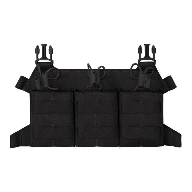 Direct Action Lightweight Panel Triple 308 Magazine Pouch, Black