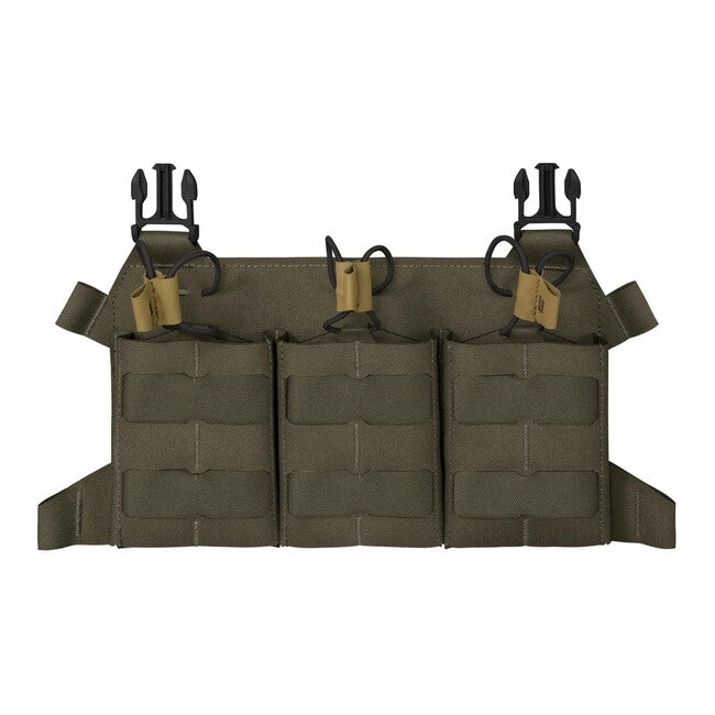 Direct Action® Lightweight Triple 308 Magazine Panel, Ranger Green