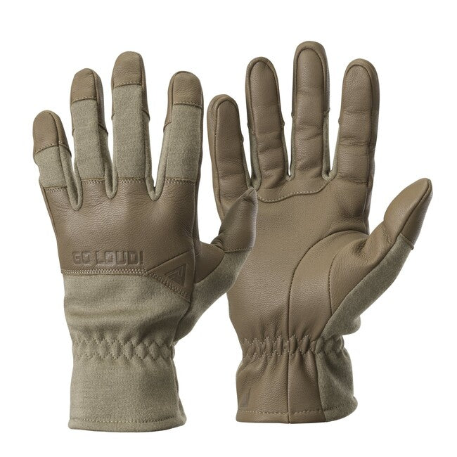 Direct Action Crocodile FR Long Gloves, Nomex, Light Coyote