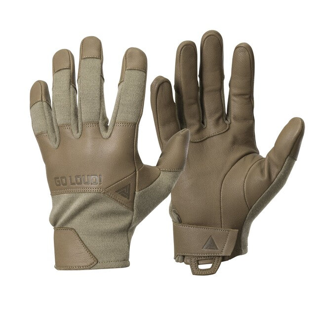 Direct Action Crocodile FR Short Nomex Gloves, Light Coyote