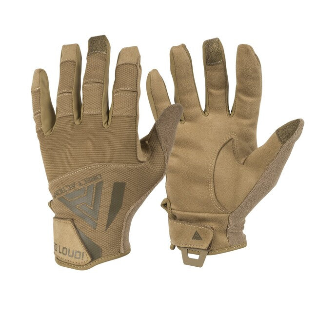 Direct Action Hard Gloves, Coyote Brown